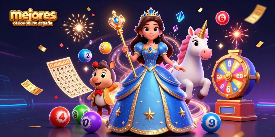 Experience the thrill of mejores casinos online españa with a vibrant 3D casino celebration.