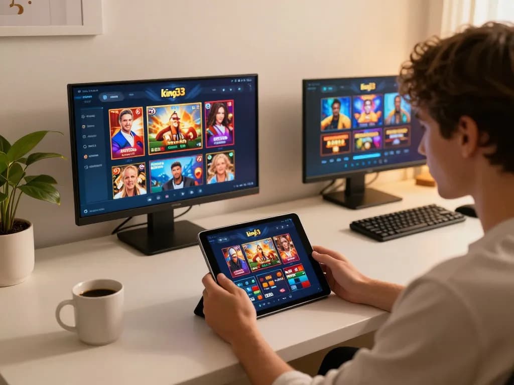 Engaging gameplay on king33 app showcasing vibrant online casino options and user-friendly interface