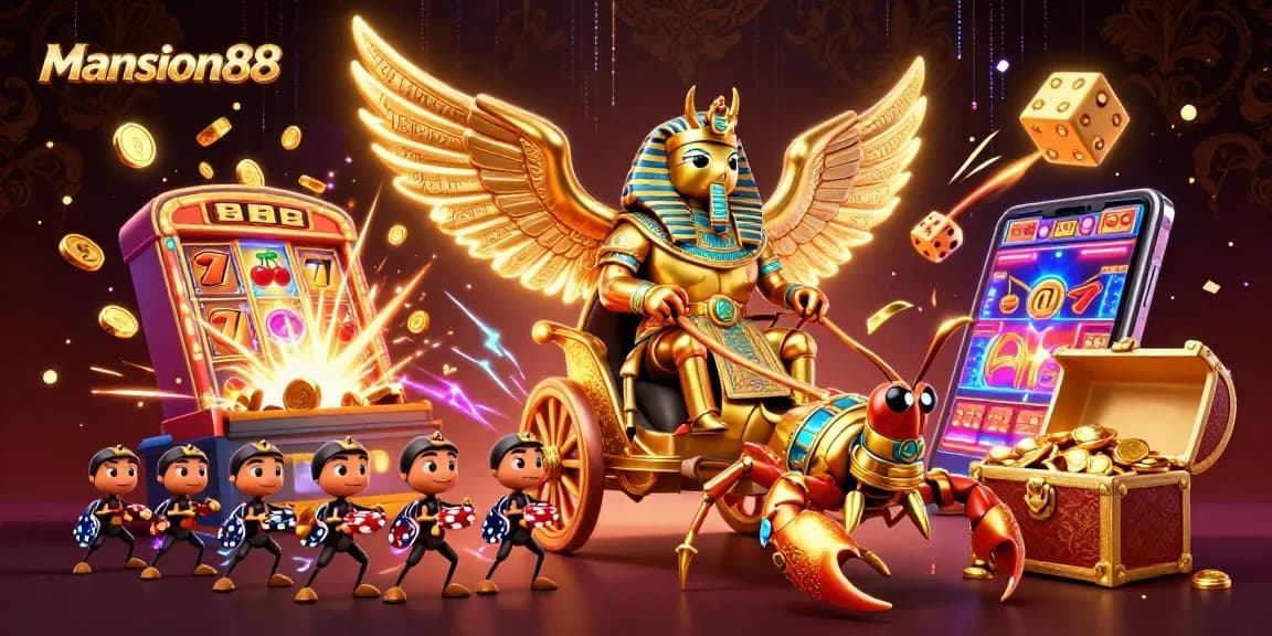 Mansion88 offers exciting slot jackpots with dazzling symbols and captivating characters.