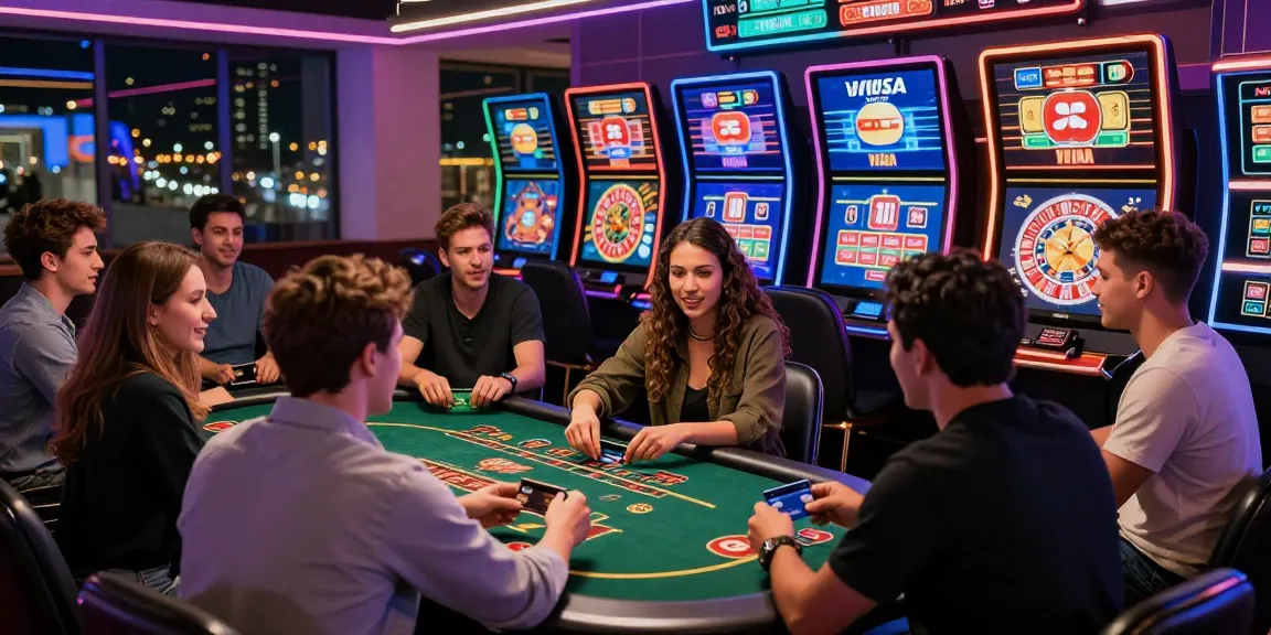 Exciting online casino atmosphere showcasing players using credit cards at https://crownwoods.org.uk, highlighting games and dynamic interactions.