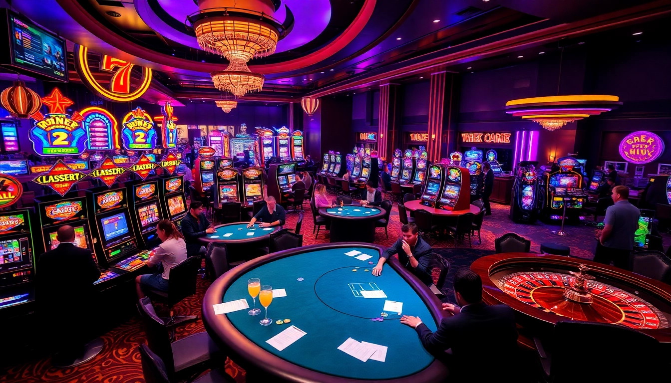 Experience thrilling wins at link slot gacor with vibrant casino games and engaging players.