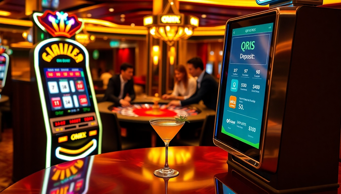 Experience the thrill of slot qris with modern machines and exciting gameplay in a luxurious casino.