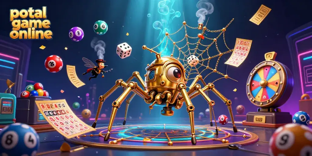 Engage in exciting gameplay with portal game online, featuring vibrant lottery elements and a whimsical steampunk theme.