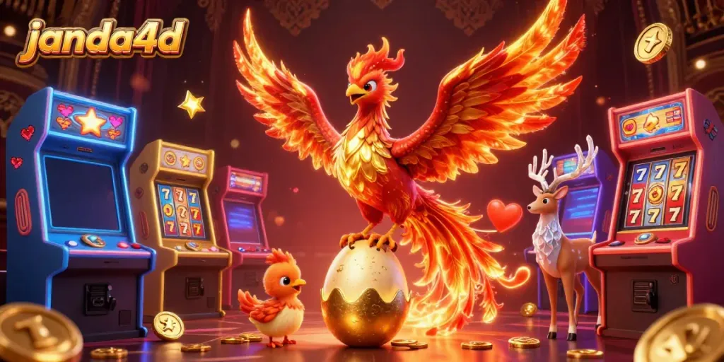 Janda4d membawa keseruan dengan ilustrasi slot dan karakter phoenix yang luar biasa.