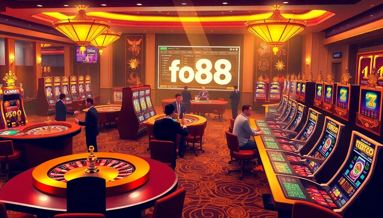 Experience thrilling action in the for88 online casino with vibrant tables and dynamic gameplay.