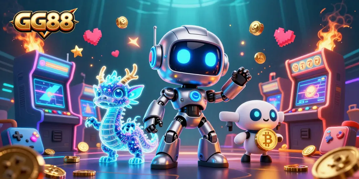 Experience thrilling gaming at GG88 with vibrant characters and casino-themed elements