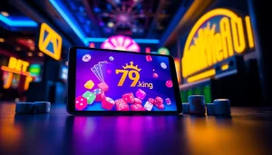 79king online gamingplatform met moderne apparaten die levendige speliconen tonen