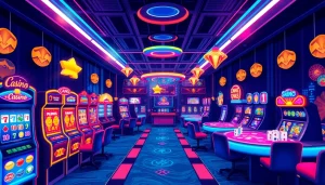 C168.DESIGN showcases a thrilling online casino experience with vibrant games and a luxurious atmosphere.