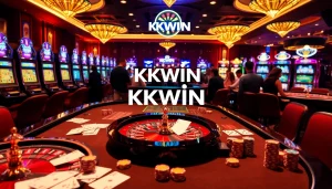 Experience the thrilling casino environment at https://kkwin.life/ with vibrant game tables and enthusiastic players.