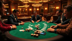 Experience the thrill of 789f casino gaming with a luxurious poker scene and exciting gameplay.