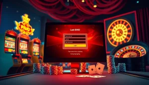 Engaging gaming interface for Đăng Nhập OK9, capturing an exciting casino experience with vibrant visuals.