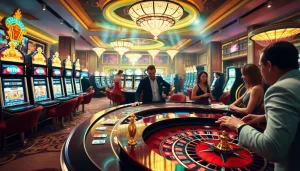 Experience thrilling gameplay at Hi 88 with vibrant casino tables and lively poker action.