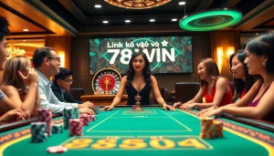 Engage in thrilling gameplay and win big with link vào 78WIN at a luxurious casino table.