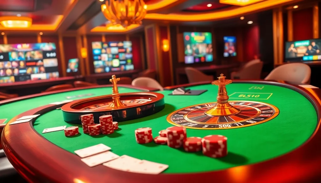 Experience the excitement of gambling at bl555.com with vibrant casino tables and live gameplay.