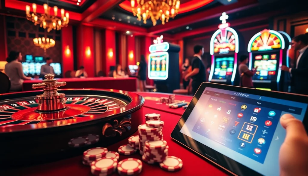 Join the excitement at https://789win.apartments/ with dynamic poker chips and roulette action.