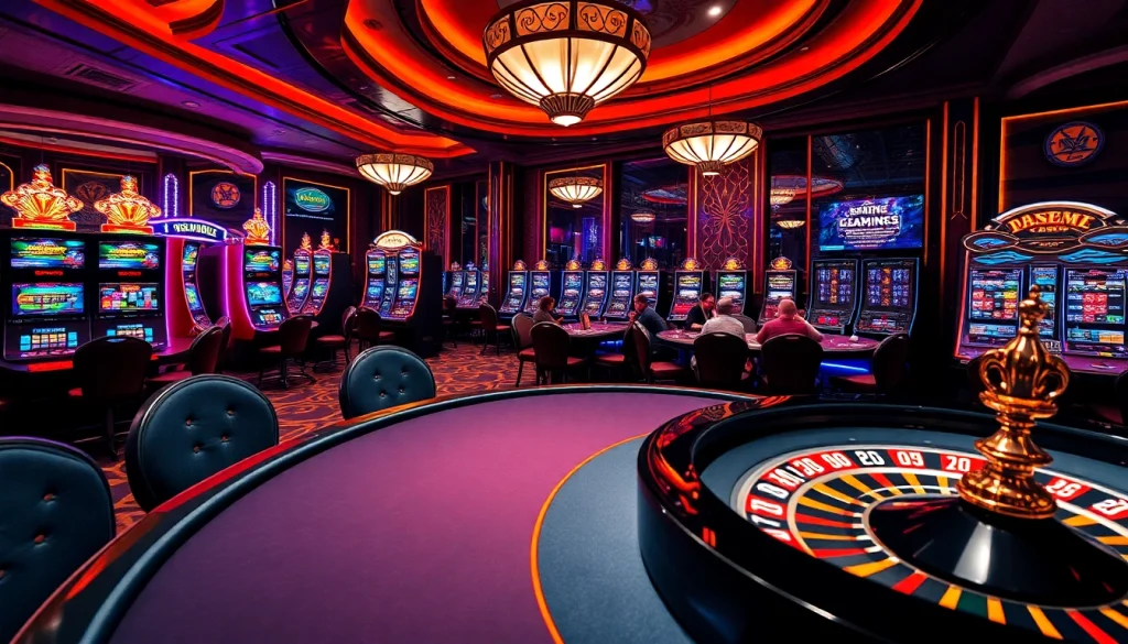 Experience the excitement of winning at https://tha-bet.pro/ with engaging casino visuals and vibrant gaming stations.