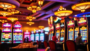 Menangkan slot gacor terbaru dengan mesin slot berkilauan di kasino.