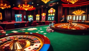 Engage in thrilling moments at kkwin.black with vibrant casino tables and exciting gameplay.