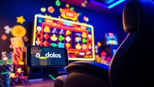 Exciting gaming scene showcasing doaslot online slot gaming interface with immersive setup.