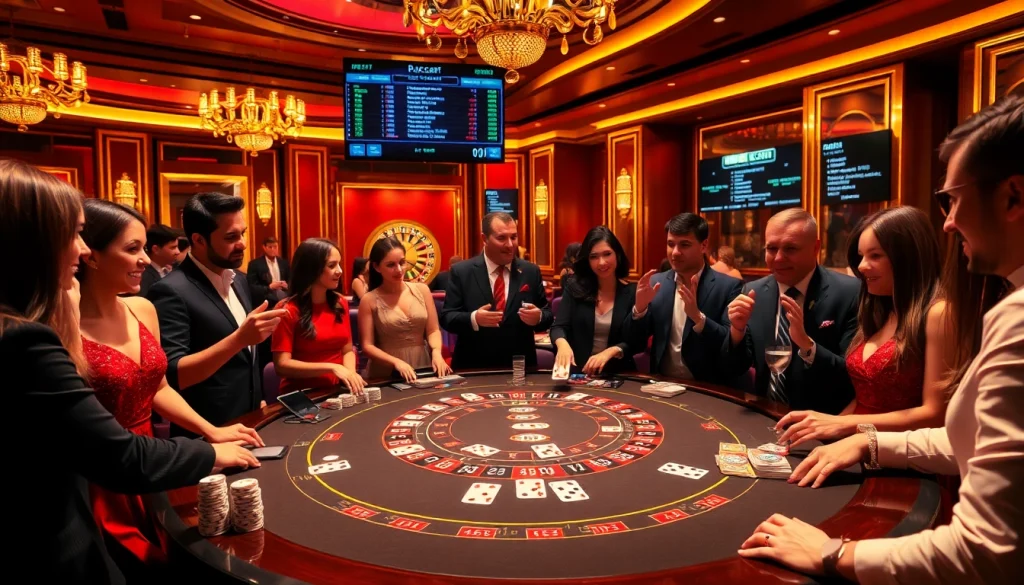 Players enjoying Baccarat at Nhà Cái XX88, highlighting excitement and professional gameplay