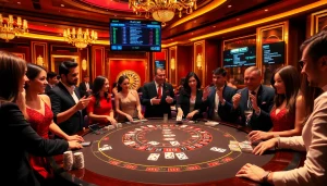 Players enjoying Baccarat at Nhà Cái XX88, highlighting excitement and professional gameplay