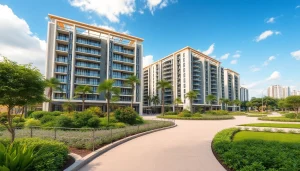 Showcase the tampines ec with beautifully designed gardens and modern condominium complexes.