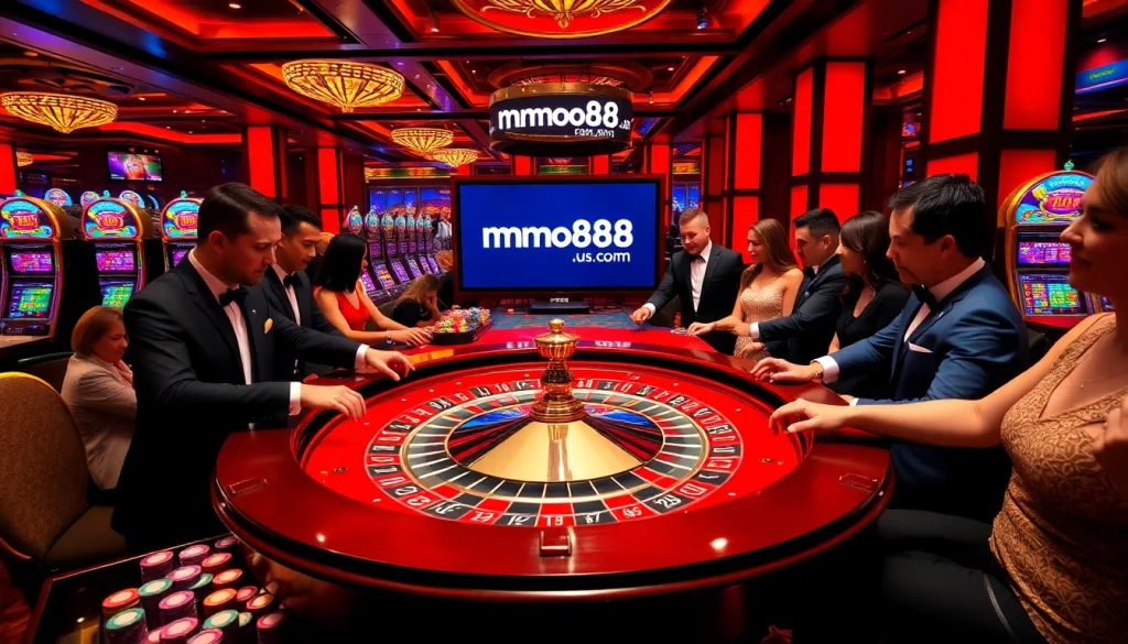 Experience thrilling gameplay at mmoo88.us.com with vibrant roulette tables and high-stakes excitement.