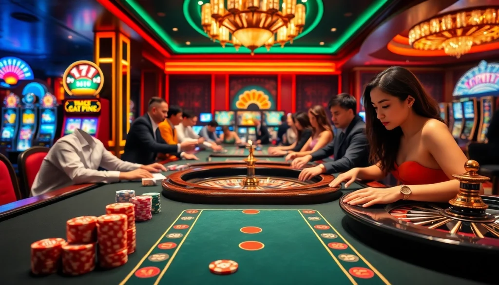 Experience the thrill of gaming at https://go8.live/ with vibrant casino tables and exciting players.