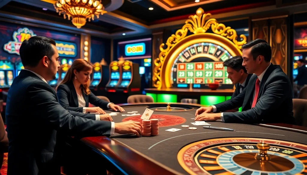 Experience thrilling gameplay at trang chu 789win with high-stakes poker and vibrant slot machines.