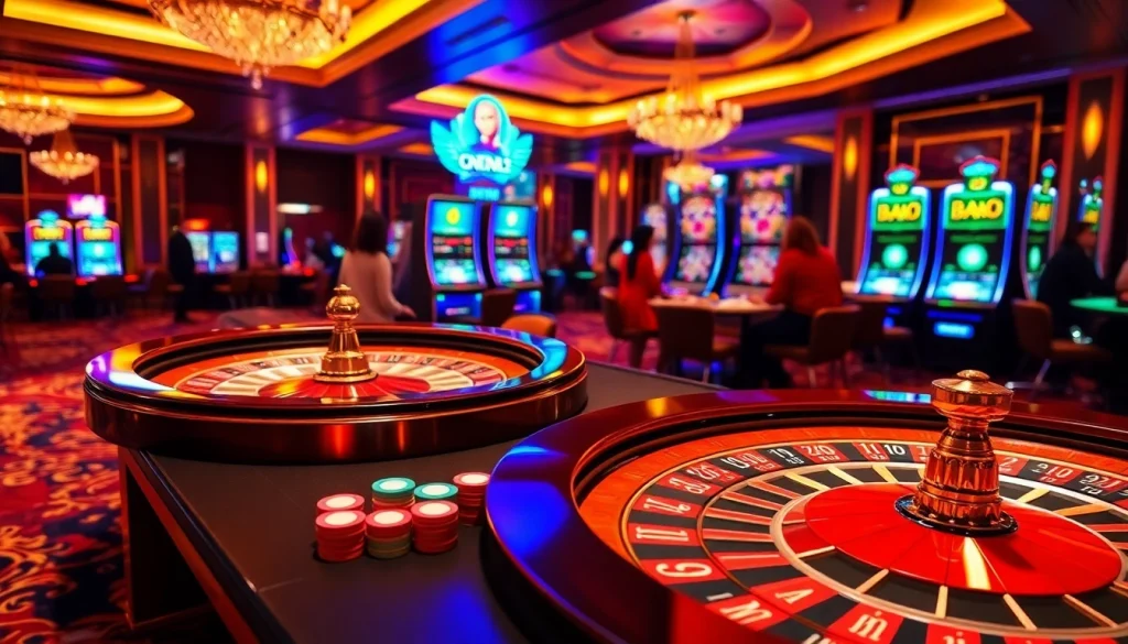 Experience thrilling gameplay at https://soibet.vision/ with vibrant casino visuals and engaging betting activities.