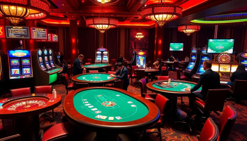 Experience high-stakes gambling action at https://xin88.hot/ with vibrant tables and eager players.
