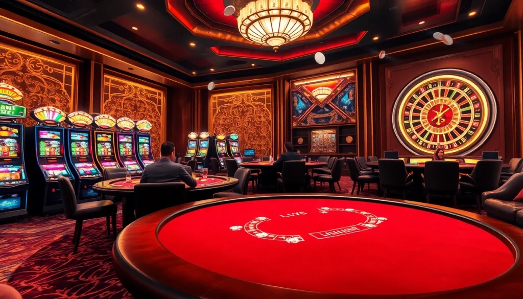 Experience the thrill of gambling at Nhà Cái LV88 with vibrant slot machines and intense poker action.