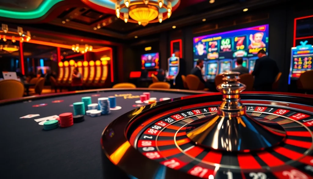 Betting at the modern xx88 casino table with vibrant poker chips and roulette wheel.