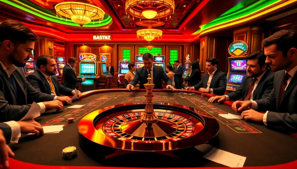 Experience the thrill of gambling at https://hitclub.care/ with vibrant casino tables and professionals betting.