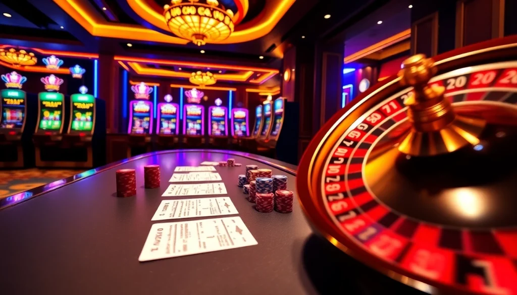 Experience the thrill of thể thao 68win betting with a vibrant sports betting table and dynamic roulette wheel.