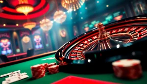 Experience the thrill at dr88 casino with vibrant gaming tables and professional atmosphere.