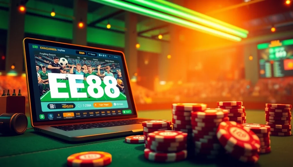 Experience sports betting thrills with thể thao ee88, featuring interactive gambling elements and exciting odds.