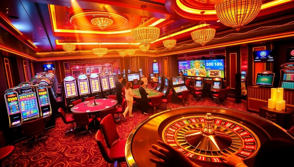 Experience excitement at RR88, with vibrant casino games, poker tables, and winning slot machines.